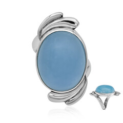 Anello in argento con Acquamarina