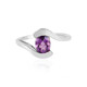 Anello in argento con Ametista Siberiana