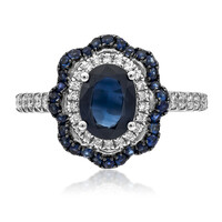 Anello in oro con Zaffiro Ceylon (CIRARI)