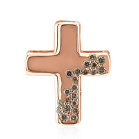 Ciondolo in oro con Diamante Rose de France SI1 di Argyle