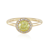 Anello in oro con Sfalerite (AMAYANI)