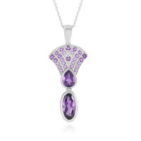 Collana in argento con Ametista (KM by Juwelo)