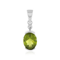 Ciondolo in argento con Peridoto