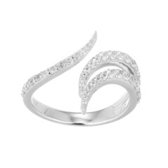 Anello in argento con Zircone
