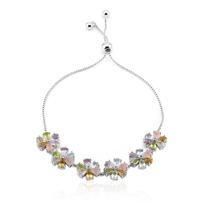 Bracciale in argento con Peridoto della Birmania