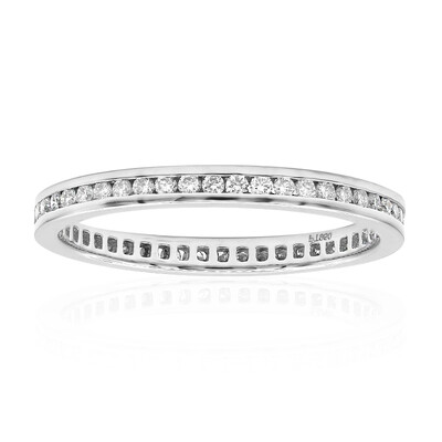 Anello in platino con Diamante SI2 (G)