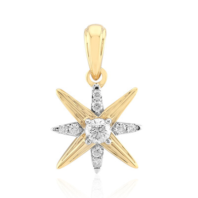 Ciondolo in oro con Diamante IF (D) (Annette)