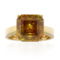 Anello in oro con Sfalerite (CIRARI)