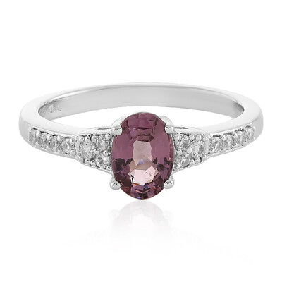 Anello in argento con Spinello Porpora