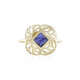Anello in oro con Tanzanite AAA (Ornaments by de Melo)