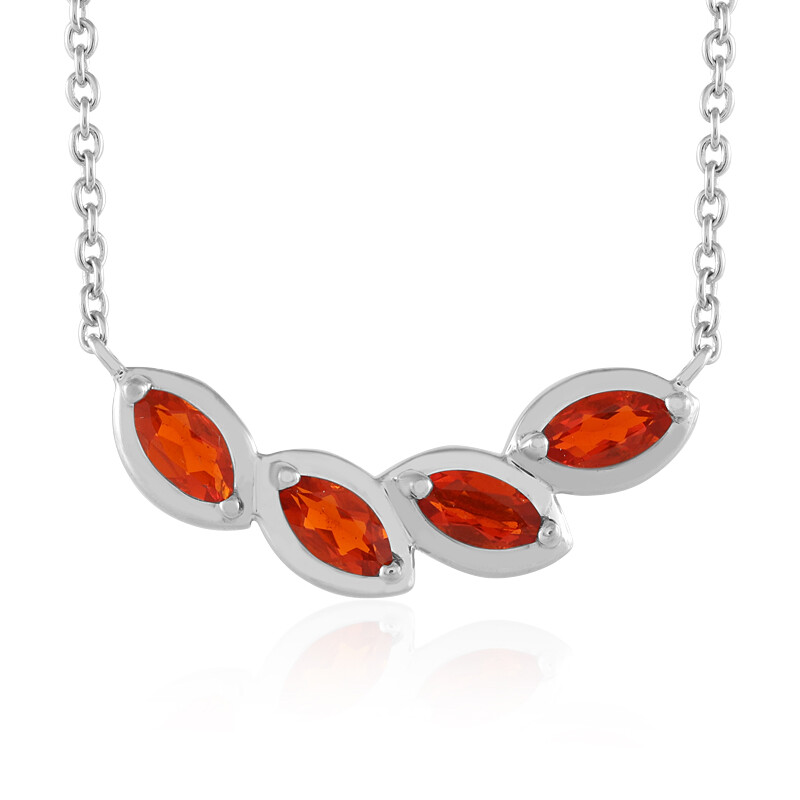 ZIPPICE Collana da donna in argento sterling 925 bianco