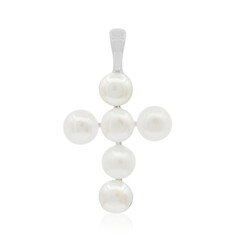 Ciondolo in argento con Perla di Acqua Dolce (TPC)