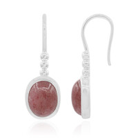 Orecchini in argento con Thulite