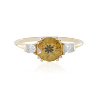 Anello in oro con Zircone Giallo