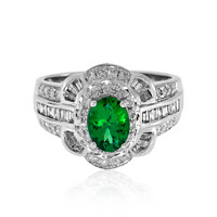 Anello in oro con Tsavorite AAA (CIRARI)