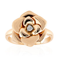 Anello in argento con Topazio Bianco