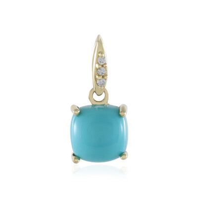 Ciondolo in oro con Turchese Sleeping Beauty