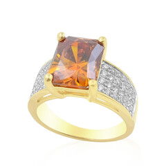 Anello in oro con Sfalerite