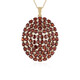 Collana in argento con Granato Mozambico