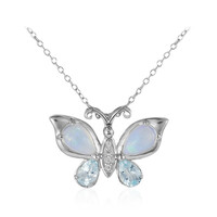 Collana in argento con Opale di Welo