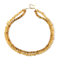 Collana in argento con Citrino