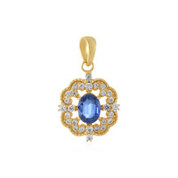 Ciondolo in argento con Cianite
