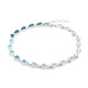 Bracciale in argento con Topazio Bianco