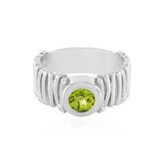Anello in argento con Peridoto Arizona