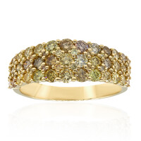 Anello in oro con Diamante Fancy SI2 (CIRARI)