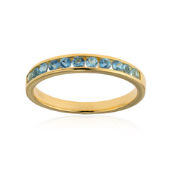 Anello in argento con Acquamarina Santa Maria