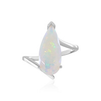 Anello in argento con Opale di Welo AAA (de Melo)