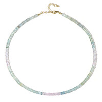Collana in argento con Berillo Fancy