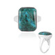 Anello da uomo in argento con Crisocolla