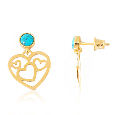 Orecchini in argento con Turchese (dagen)