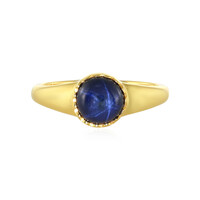 Anello in argento con Zaffiro Stellato Blu
