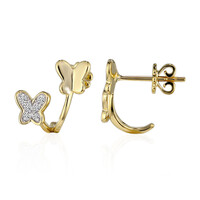 Orecchini in oro con Diamante SI1 (G)