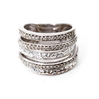 Anello in argento con Diamante