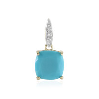 Ciondolo in oro con Turchese Sleeping Beauty