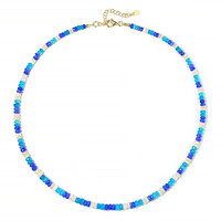 Collana in argento con Opale di Welo