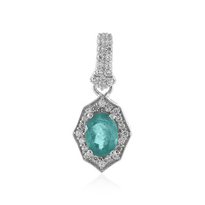 Ciondolo in argento con Grandidierite
