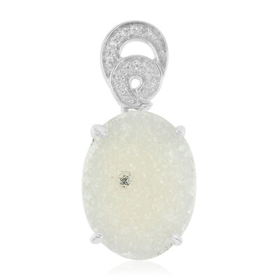 Ciondolo in argento con Agata Glitter