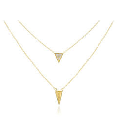 Collana in argento con Zircone