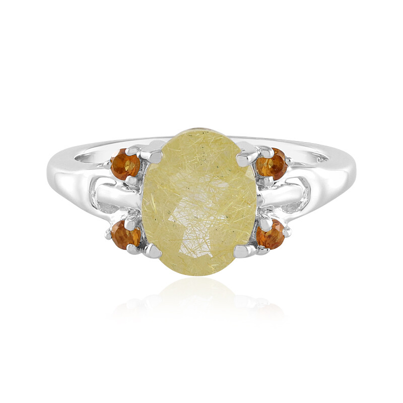 Anello in argento con Quarzo Rutilato 3326UC Gioielli Juwelo