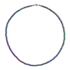 Collana in argento con Ematite Mistica