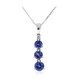 Collana in oro con Tanzanite AAA