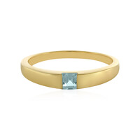 Anello in argento con Topazio Blu Cielo