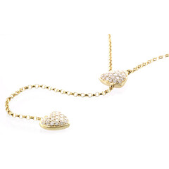 Collana in oro con Diamante SI1 (H)