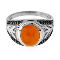 Anello in argento con Corniola