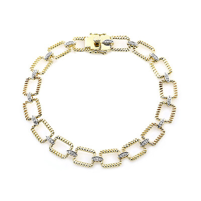 Bracciale in oro con Diamante I1 (I)  (Ornaments by de Melo)