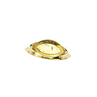 Anello in argento con Ambra Baltica
